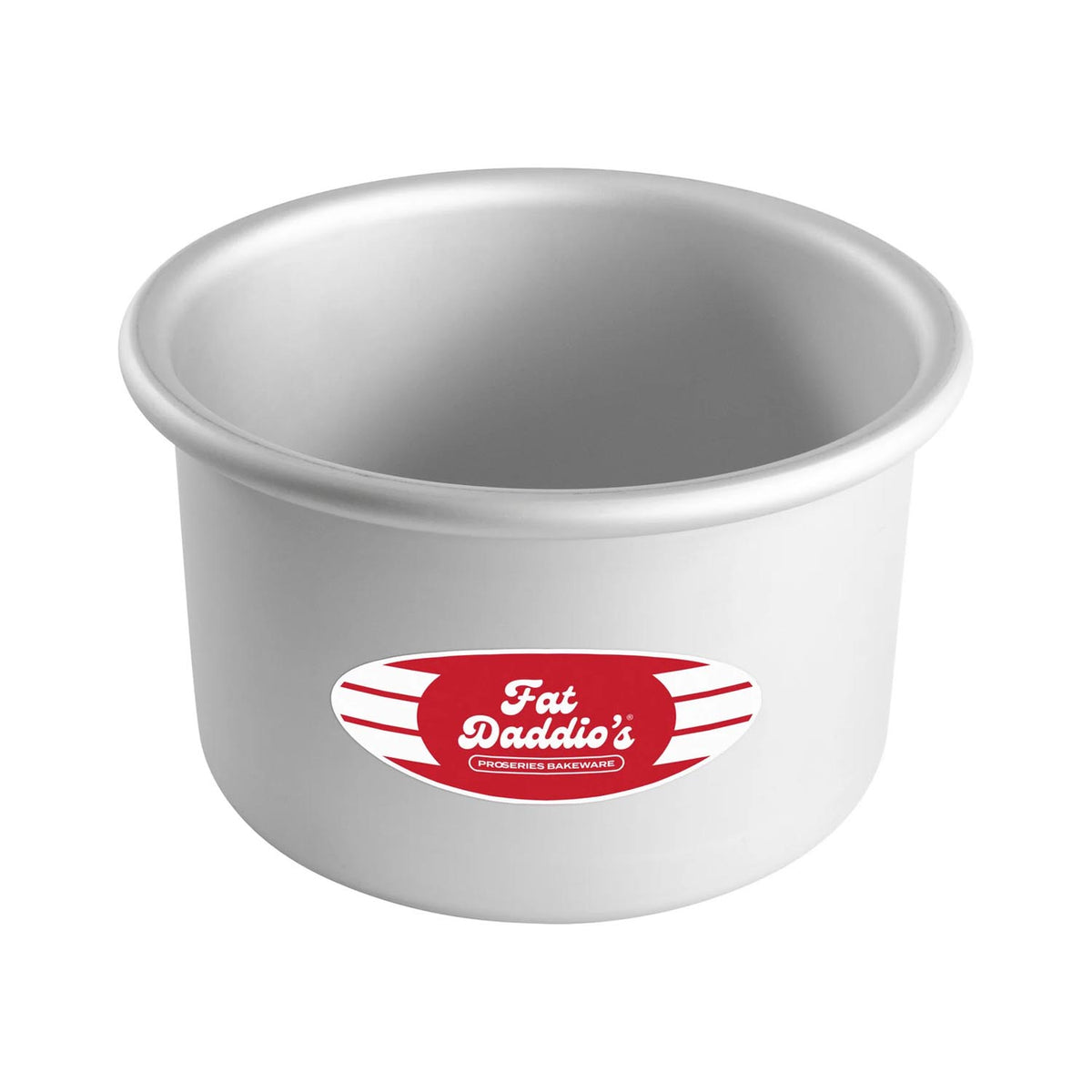 Fat Daddio's Aluminum Round Cake Pan, 6" Dia. x 4" Deep