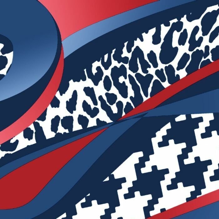 Printed Spandex Leopard Wave