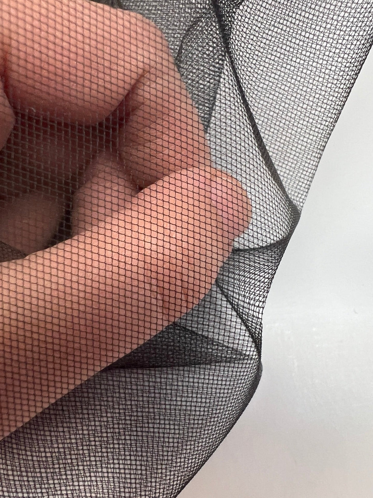 Polyamide Mesh Fabric Black