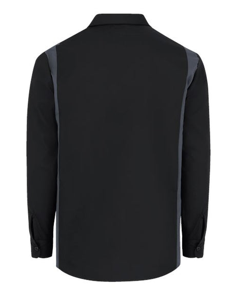 Industrial Colorblocked Long Sleeve Shirt - Tall Sizes