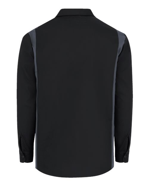 Industrial Colorblocked Long Sleeve Shirt - Tall Sizes