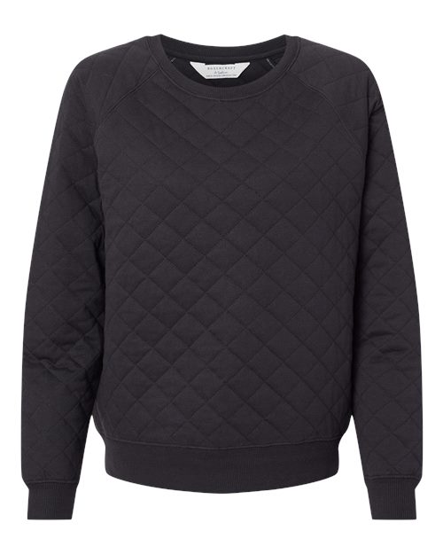 Boxercraft Women's Quilted Crewneck Pullover
