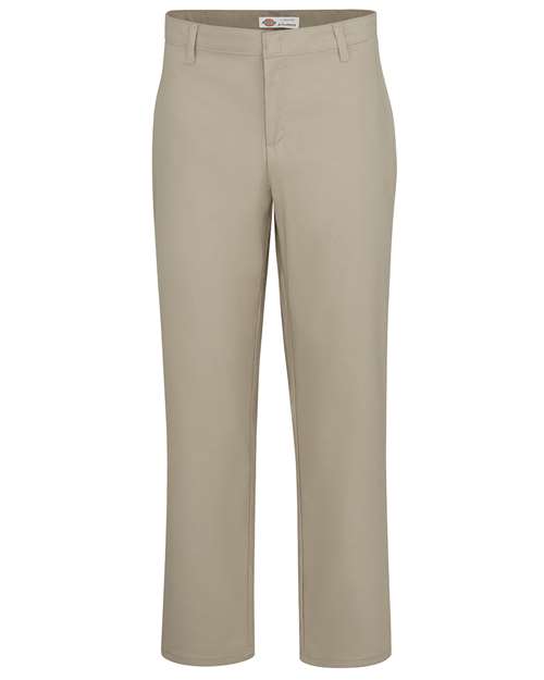 Dickies Women's Plus Size Premium Flat Front Pants