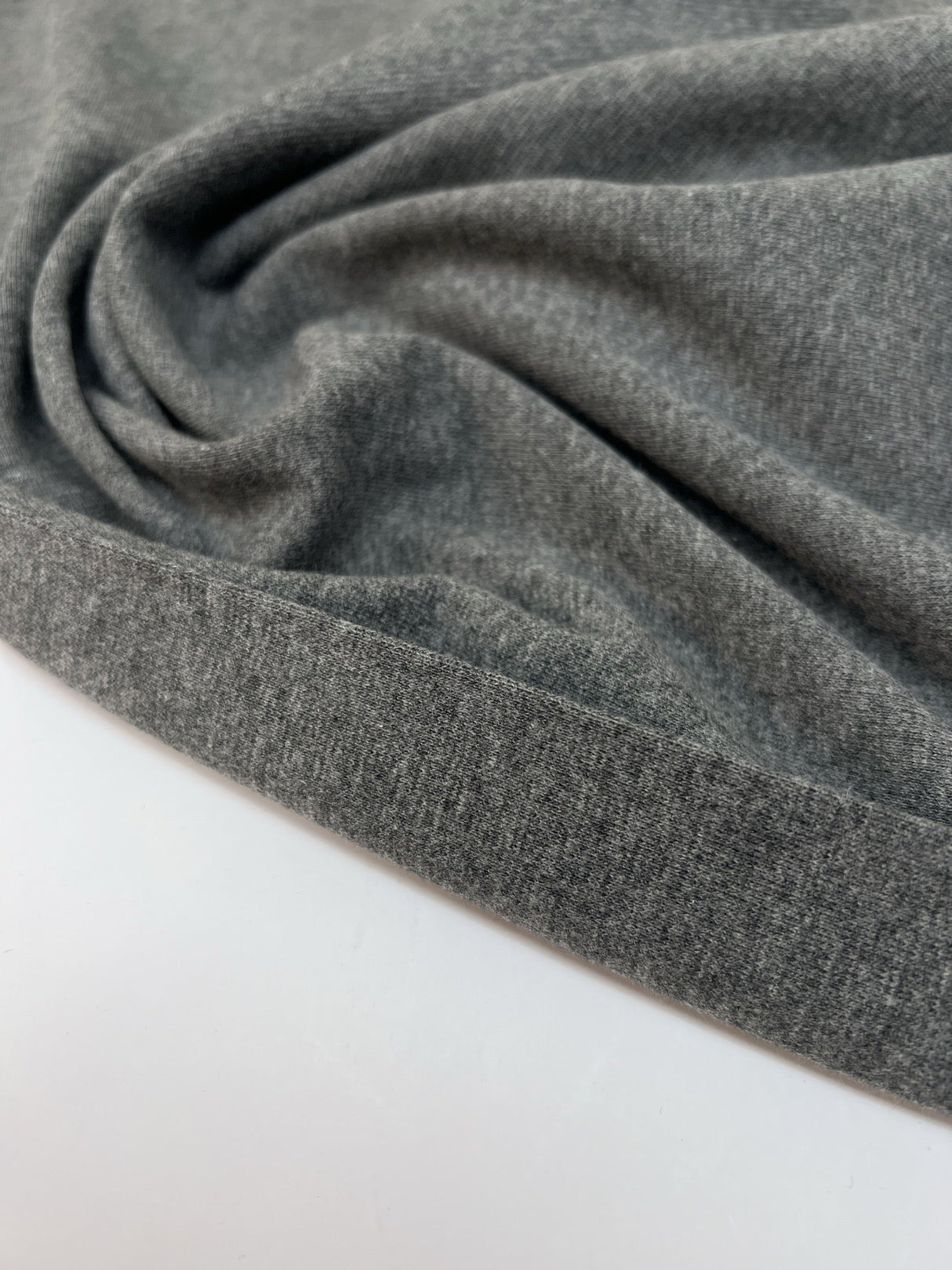 Cotton Rib Knit Melange Casualwear