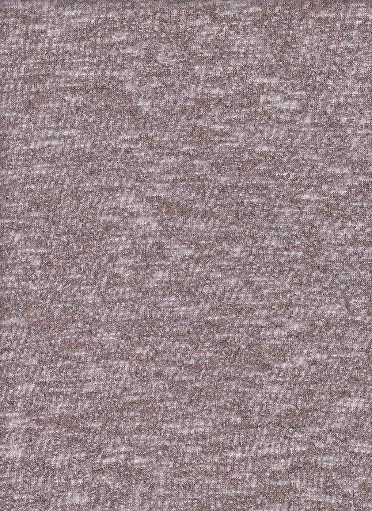 Sweater Melange Brushed Solid Fabric 1 Yard Soft Stretch Cozy Knit 58/60" Wide