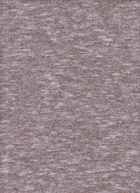 Sweater Melange Brushed Solid Fabric 1 Yard Soft Stretch Cozy Knit 58/60" Wide