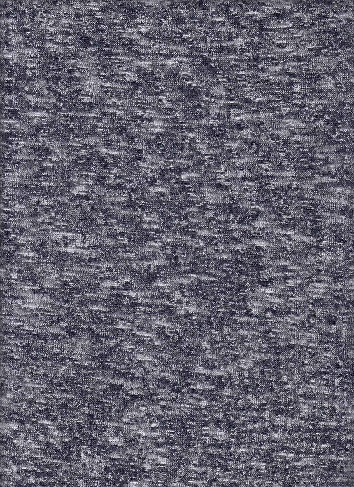 1 Yard Sweater Melange Brushed Solid Knit Fabric, 58/60'' Wide Rayon Polyester Spandex Blend