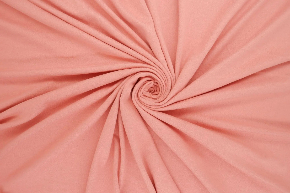 1 Yard DTY Brushed Solid Fabric Soft Stretch Smooth Texture 58/60" Wide