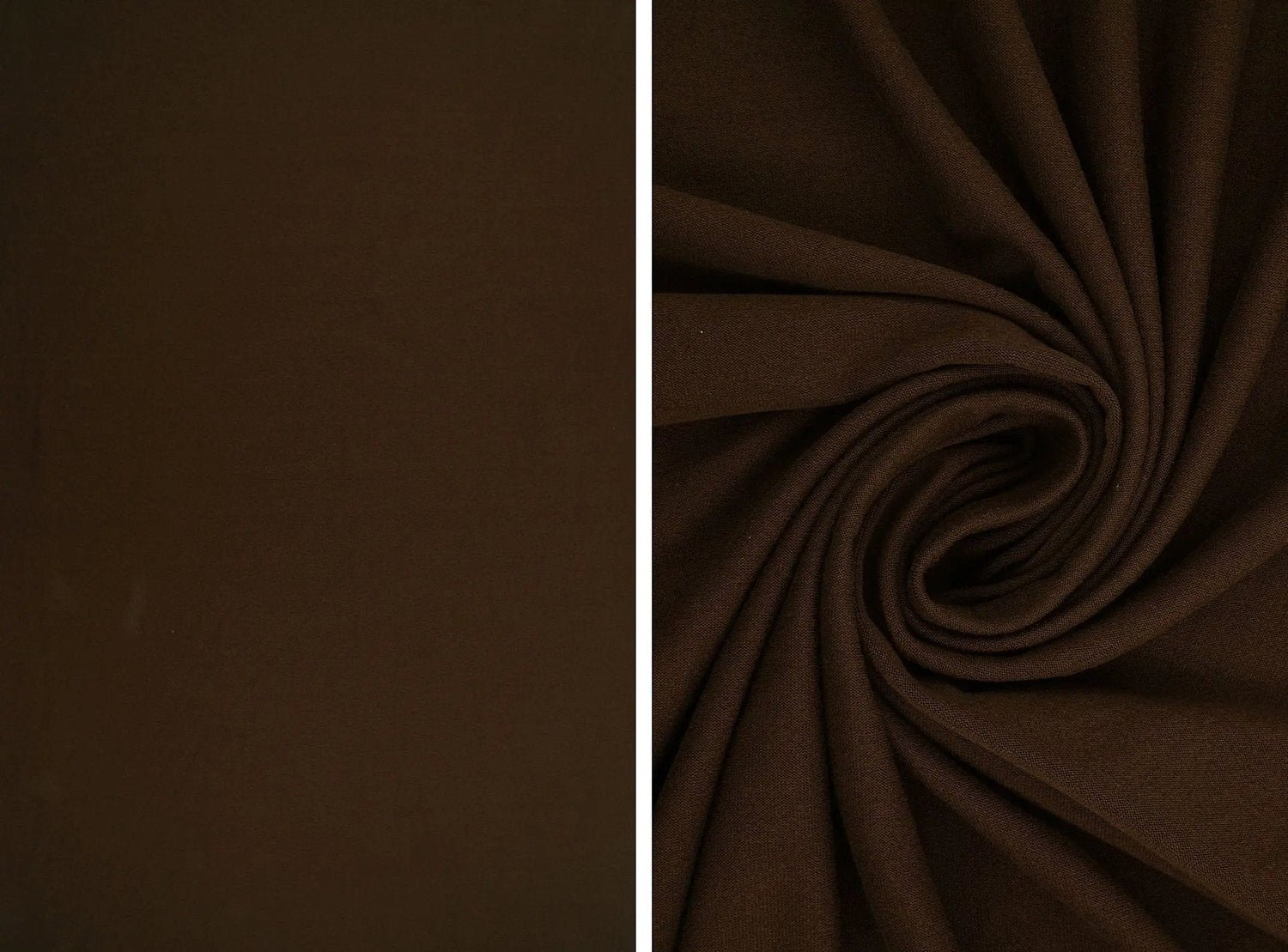 1 Yard DTY Brushed Solid Knit Fabric, 58/60'' Wide Polyester Spandex Blend