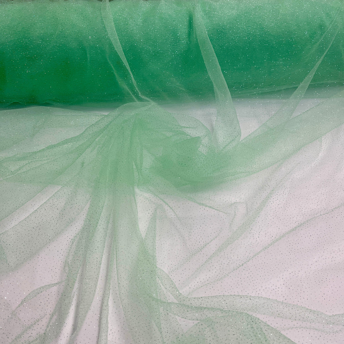 ১ গজ ৬০" প্রশস্ত গ্লিটার মেশ ফ্যাব্রিক ব্রাইডাল, কুইন্সেনেরা এবং নৃত্যের পোশাকের জন্য উপযুক্ত