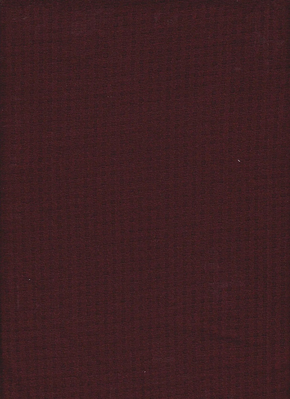 Waffle Brushed Solid Fabric 1 Yard Soft Stretch Textured Knit 58/60" Wide