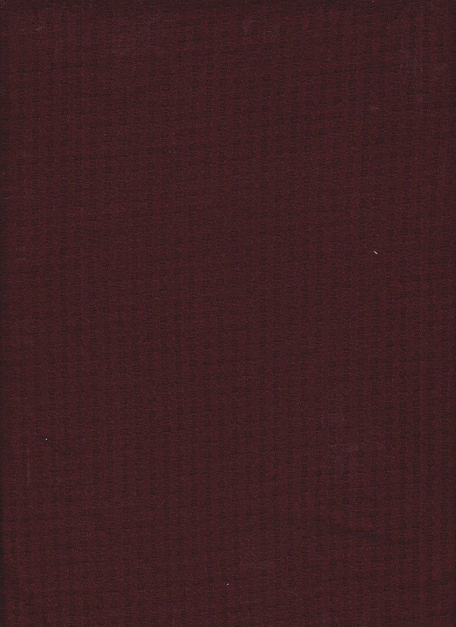 1 Yard Waffle Brushed Solid Fabric, 58/60'' Wide Polyester Rayon Spandex Blend