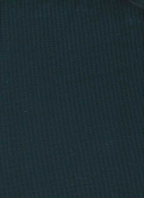 1 Yard Waffle Brushed Solid Fabric, 58/60'' Wide Polyester Rayon Spandex Blend