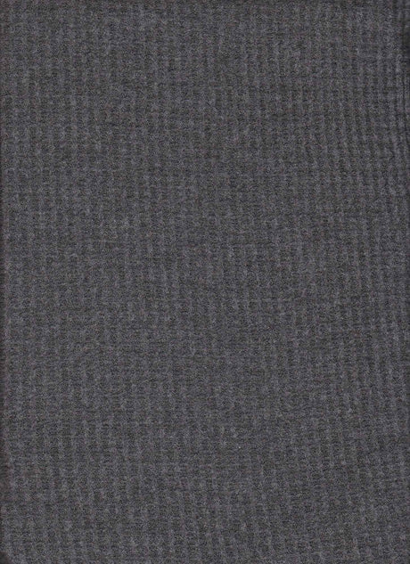 Waffle Brushed Solid Fabric 1 Yard Soft Stretch Textured Knit 58/60" Wide