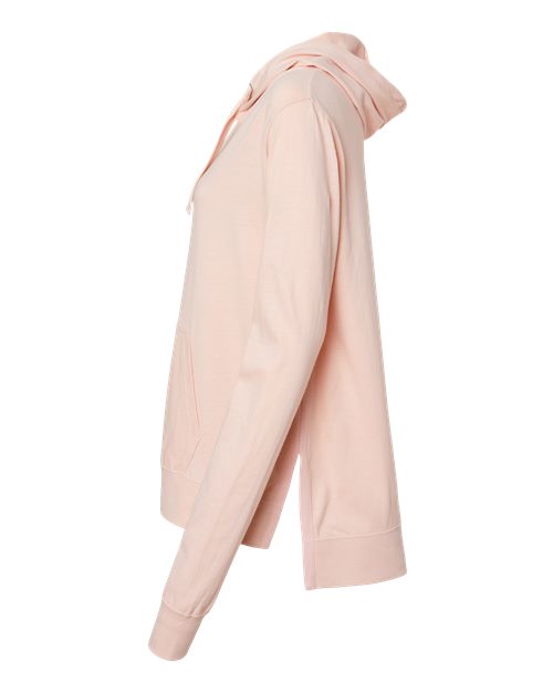 Women's Sueded Jersey Hooded Sweatshirt