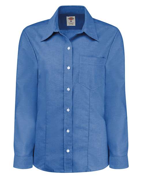 Dickies Women's Oxford Long Sleeve Shirt