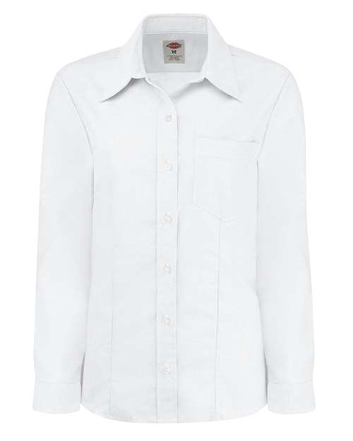 Dickies Women's Oxford Long Sleeve Shirt