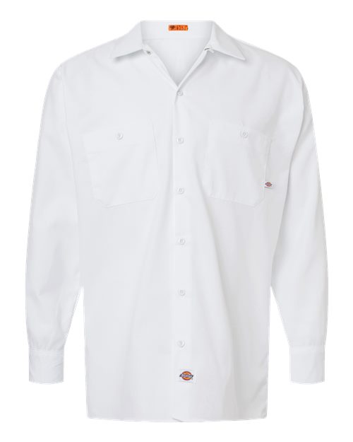 Dickies Men's Tall Industrial Long Sleeve Work Shirt