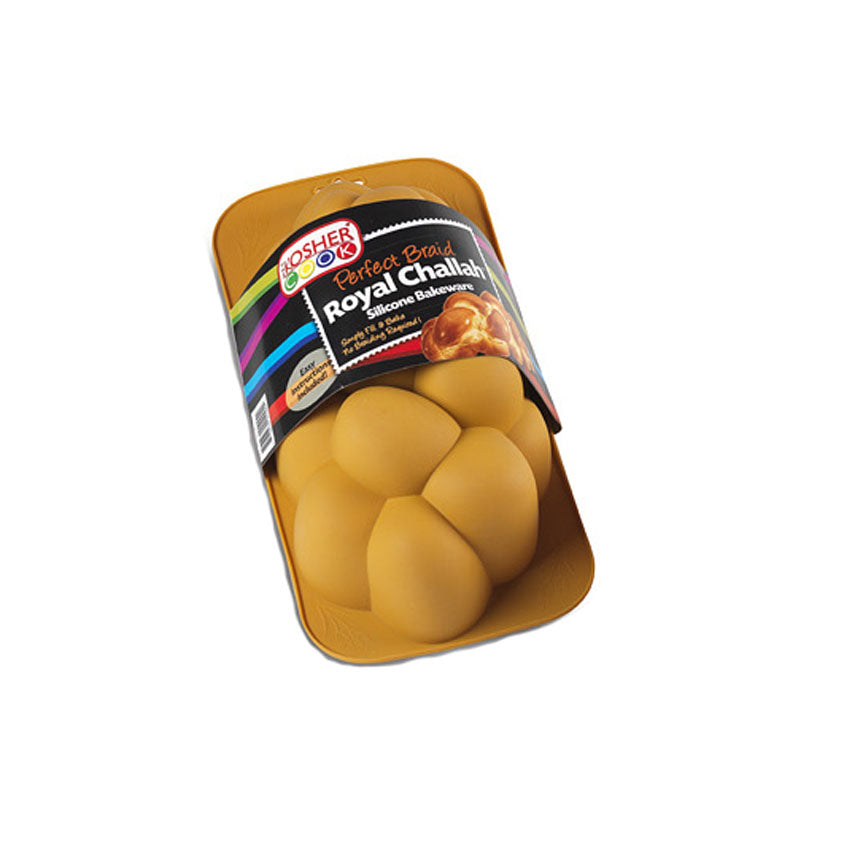 The Kosher Cook Royal Challah Silicone Pan, Small: 5" x 9" x 3" High