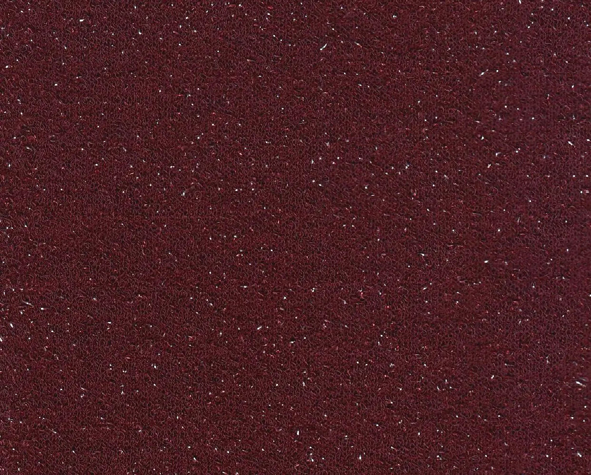 1 Yard Lurex Jersey Crepe Knit Fabric 230 GSM, 58/60'' Wide Polyester Metallic Spandex Blend