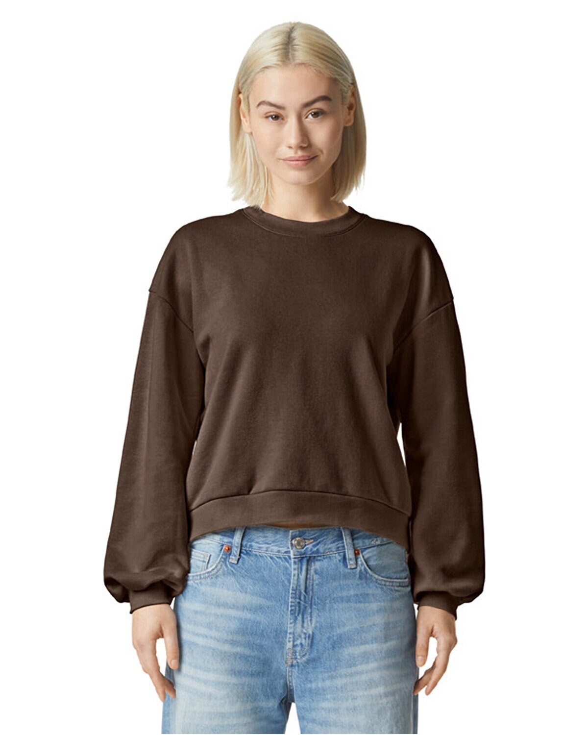 American Apparel® Ladies ReFlex Fleece Crewneck Sweatshirt