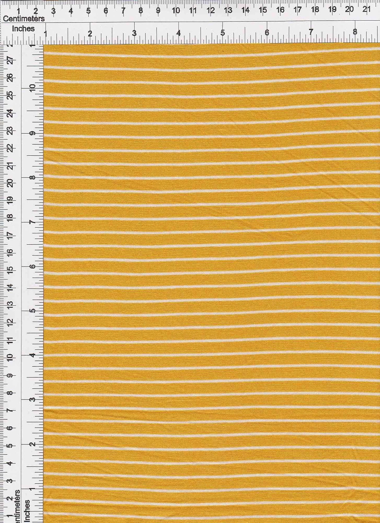 Rayon Spandex Jersey Yarn Dye Stripe Fabric 1 Yard Soft Stretch Lightweight 58/60" Wide