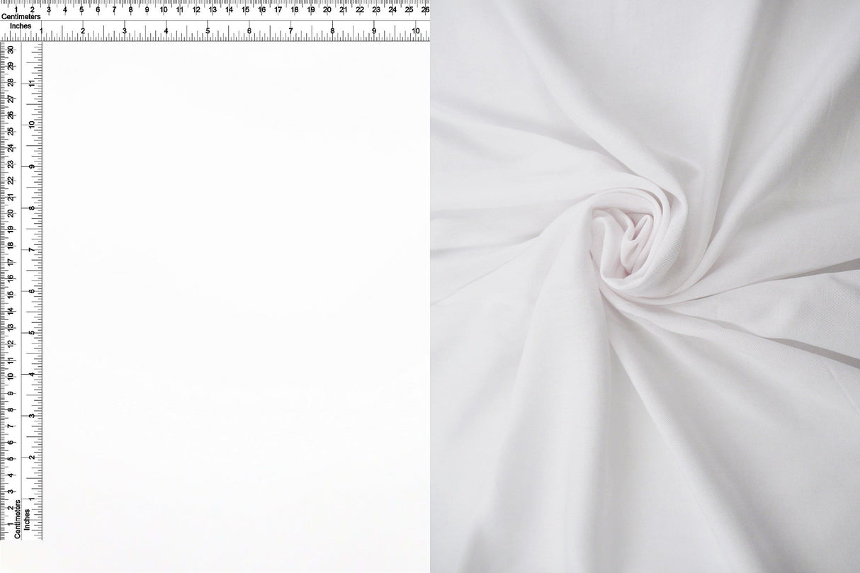 Rayon Woven Challis Solid Fabric