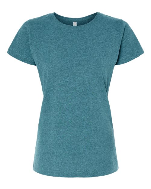 Women's Short Sleeve Crewneck Fine Jersey Tee