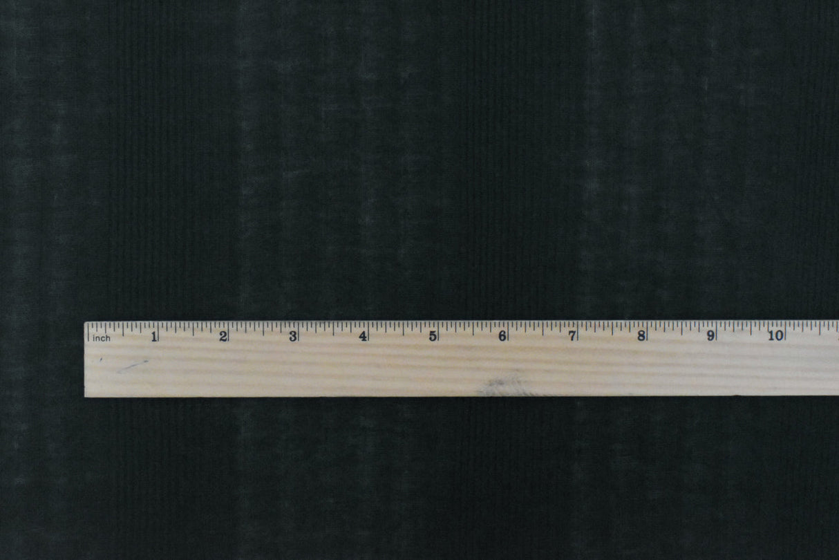 1 Yard Smoked Black Lightweight Ribbed Knit Fabric for Dresses Overlays and Tops 58 Inches Width