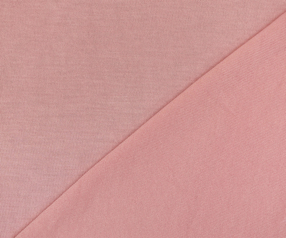 1 Yard Pastel Pink Washed Modal Poly Stretch Spandex Jersey Knit Fabric Lightweight 60 Inches Wide