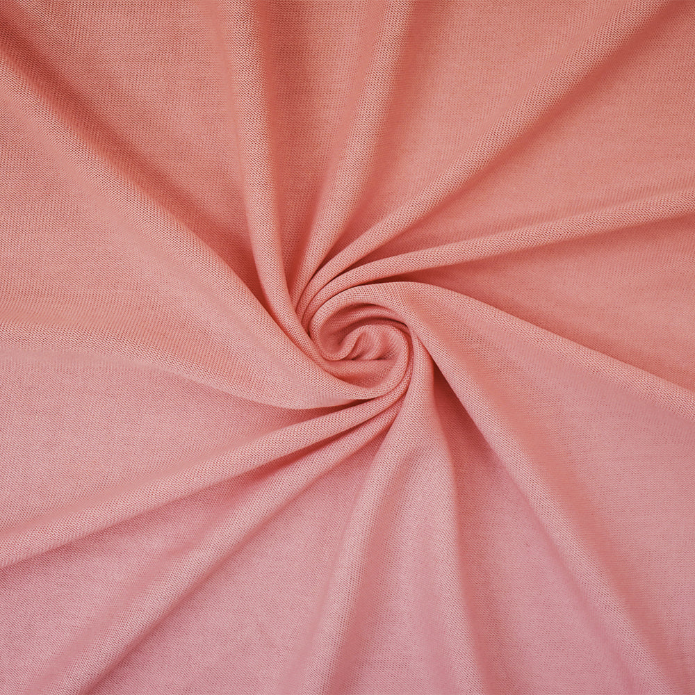 1 Yard Soft Light Pink Modal Polyester Spandex Jersey Knit Fabric Stretchy Apparel Material 60 Inches Wide