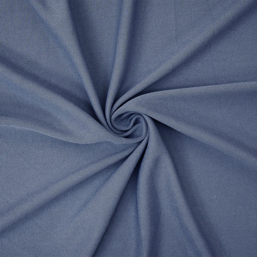 1 Yard Harbor Blue Washed Modal Polyester Spandex Jersey Knit Fabric Soft Stretchy Apparel Material 60 Inches Wide