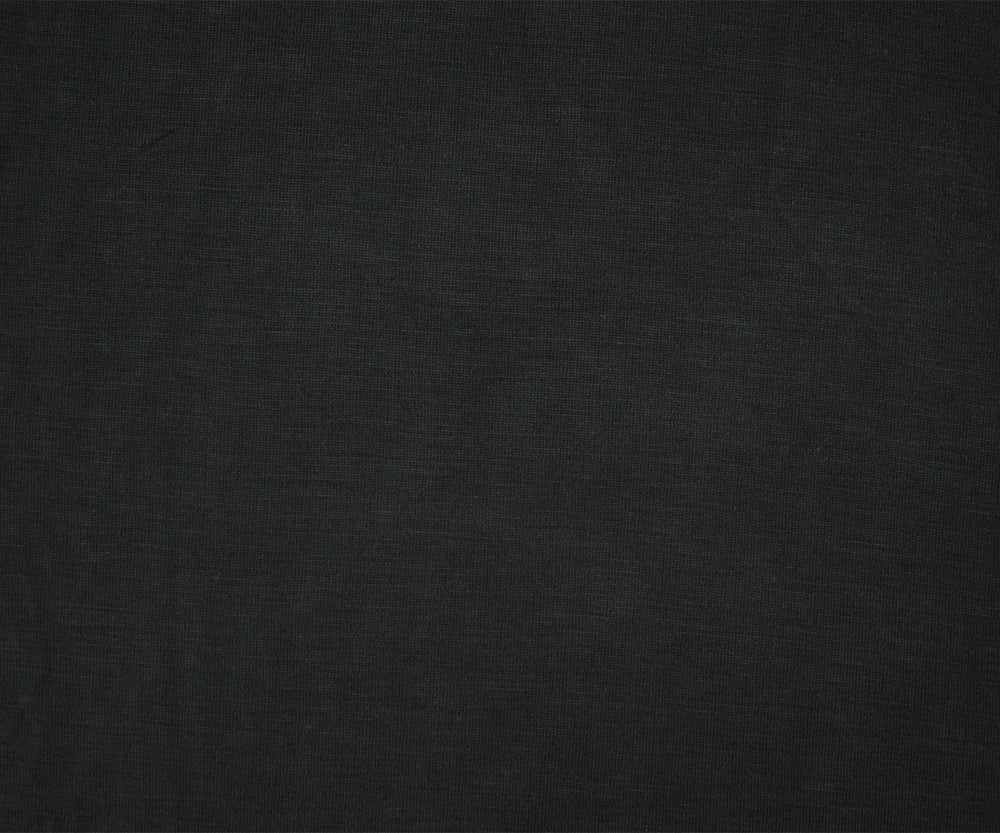 1 Yard Black Washed Modal Polyester Spandex Tissue Jersey Knit Fabric Soft Stretch 60 Inches Width