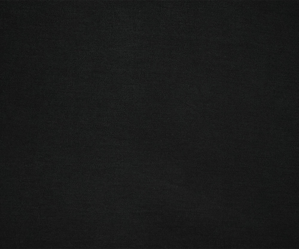 1 Yard Black Cotton Polyester Spandex Tissue Jersey Knit Fabric Lightweight Soft Stretch 60 Inches Wide