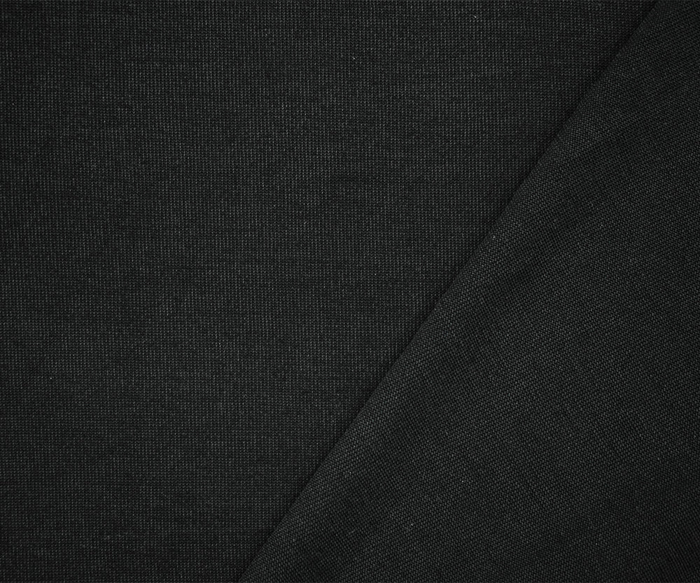 1 Yard Black Cotton Polyester Spandex Tissue Jersey Knit Fabric Lightweight Soft Stretch 60 Inches Wide