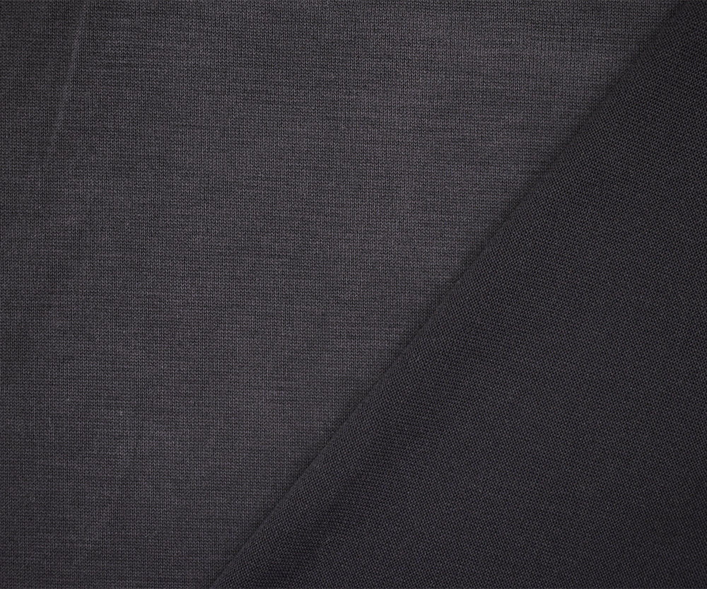 1 Yard Deep Gray Modal Polyester Spandex Jersey Knit Fabric Soft Stretch 60 Inches Width