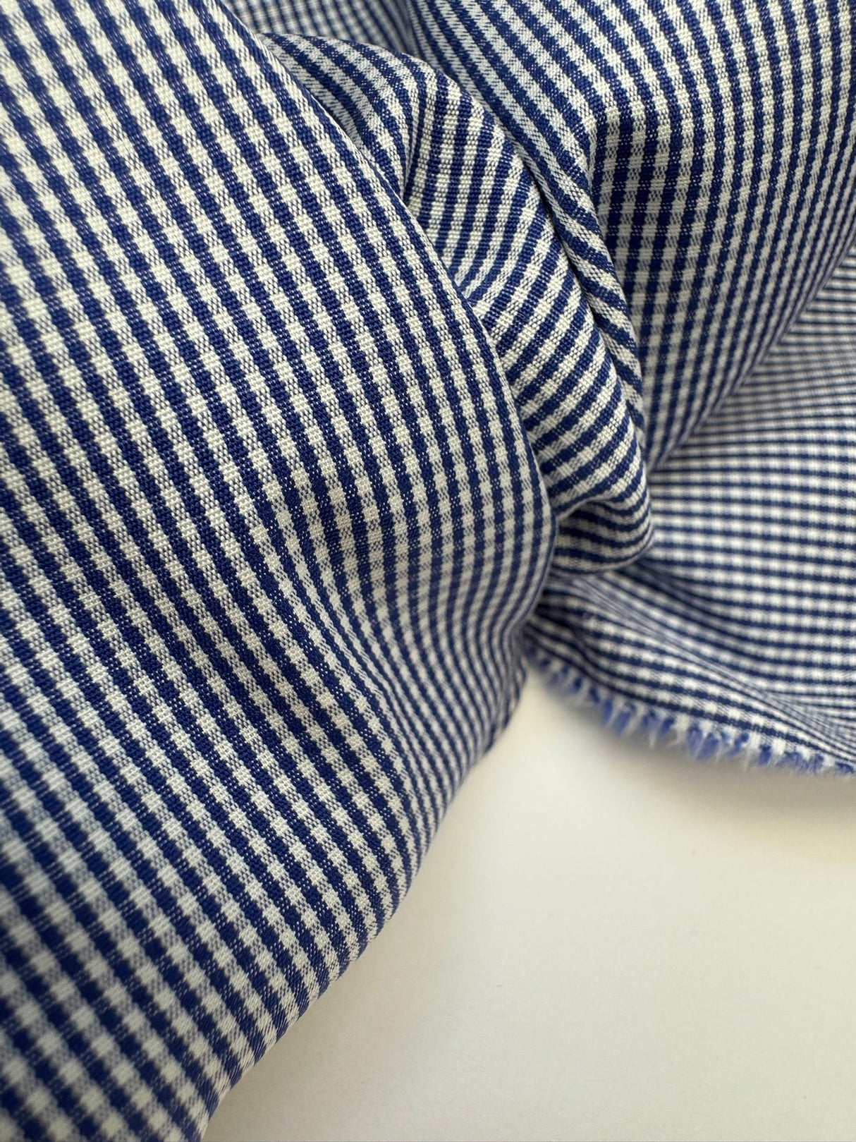 Cotton Poplin Purple Checked
