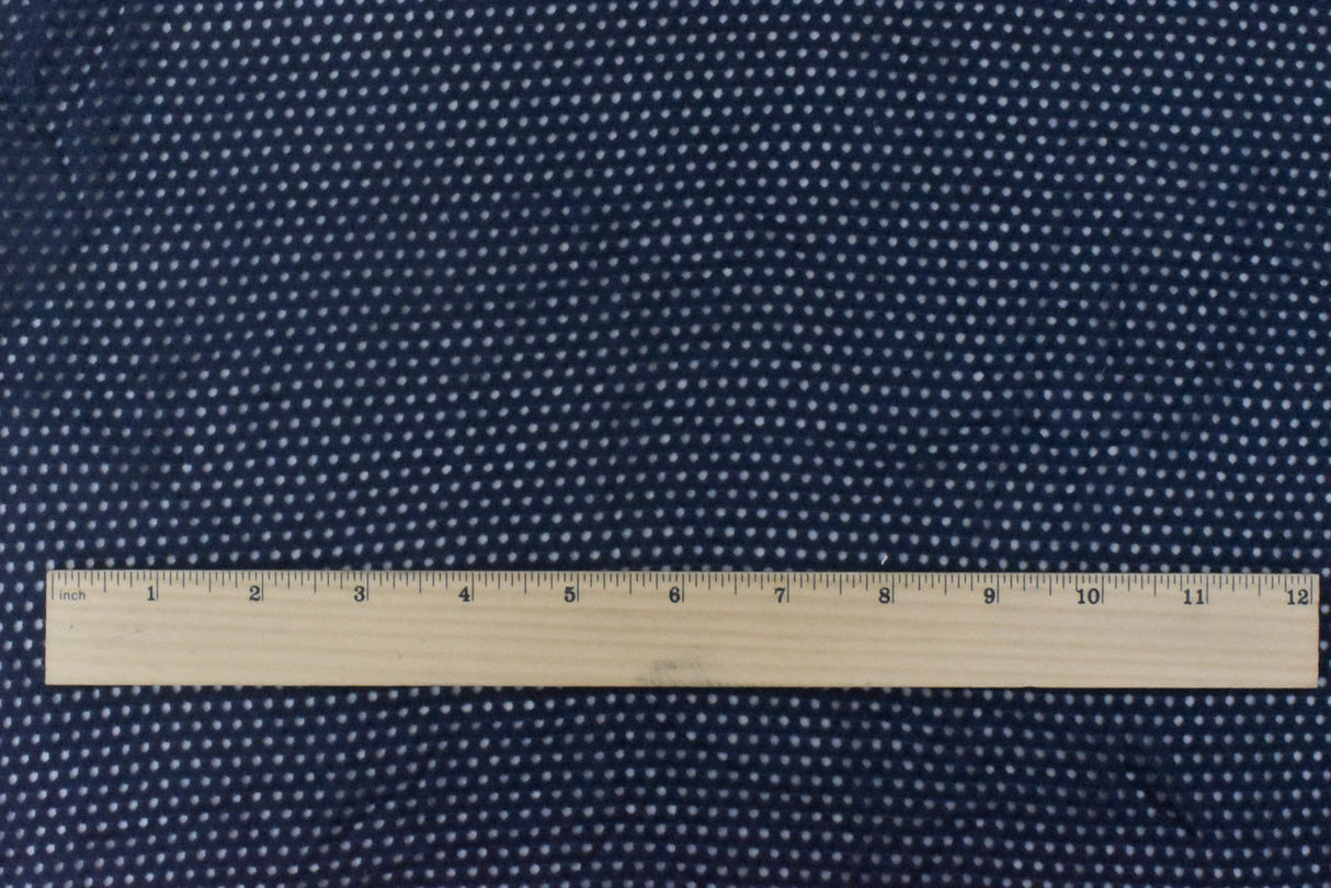 1 Yard Navy Blue Spandex Polyester Athletic Mesh Knit Fabric For Activewear And Dresses 58 Inches Width