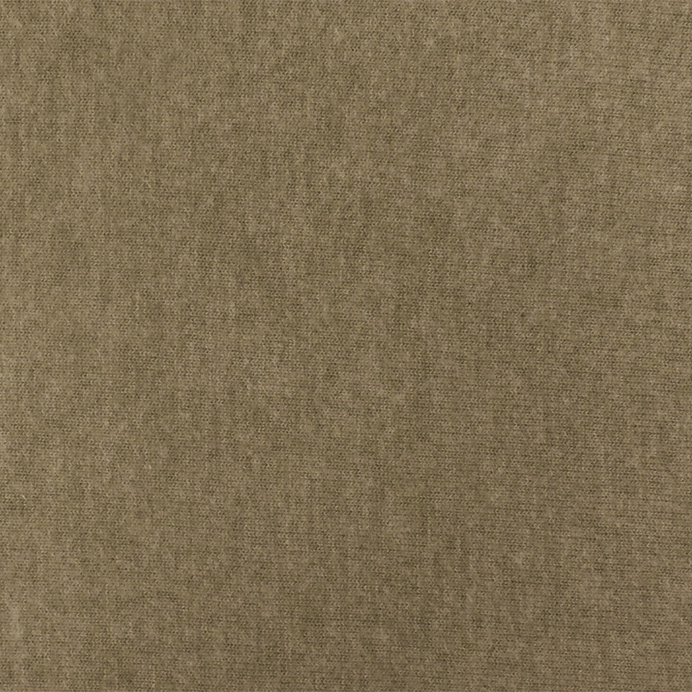 1 Yard Camping Brown Solid Stretch Poly Brushed Jersey Knit Fabric 60 Inches Wide