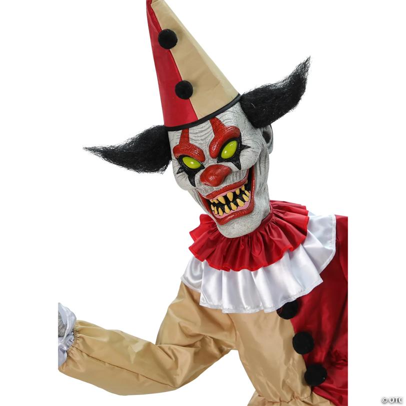 96" Sideshow Balancing Clown Animated Halloween Prop