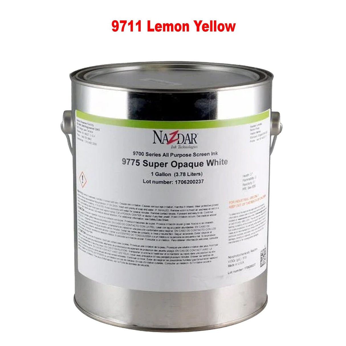 Versatile Nazdar All Purpose Ink for Durable Screen Printing