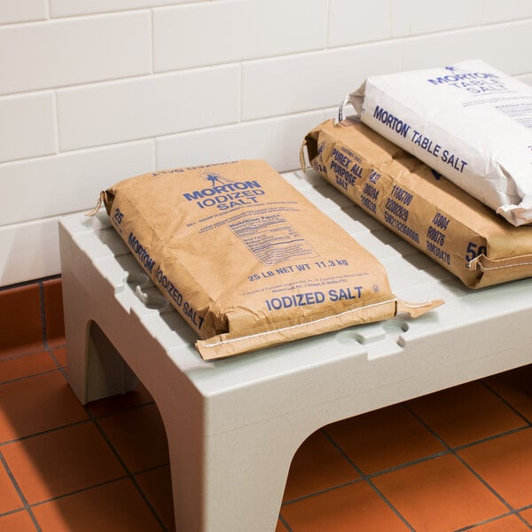 Morton Bulk Iodized Table Salt 25 lb.