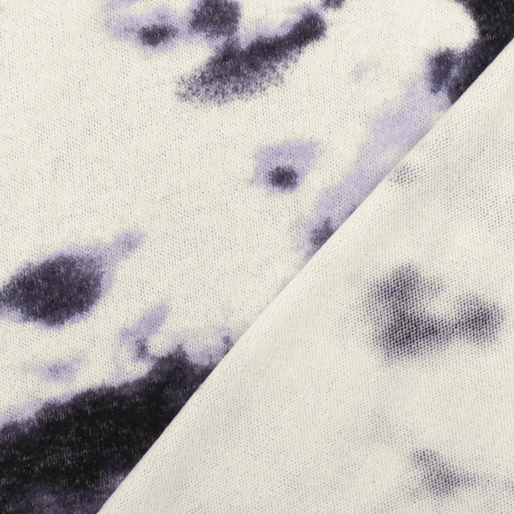 1 Yard Brushed Tie Dye Rayon Jersey Knit Stretch Fabric 60 Inches