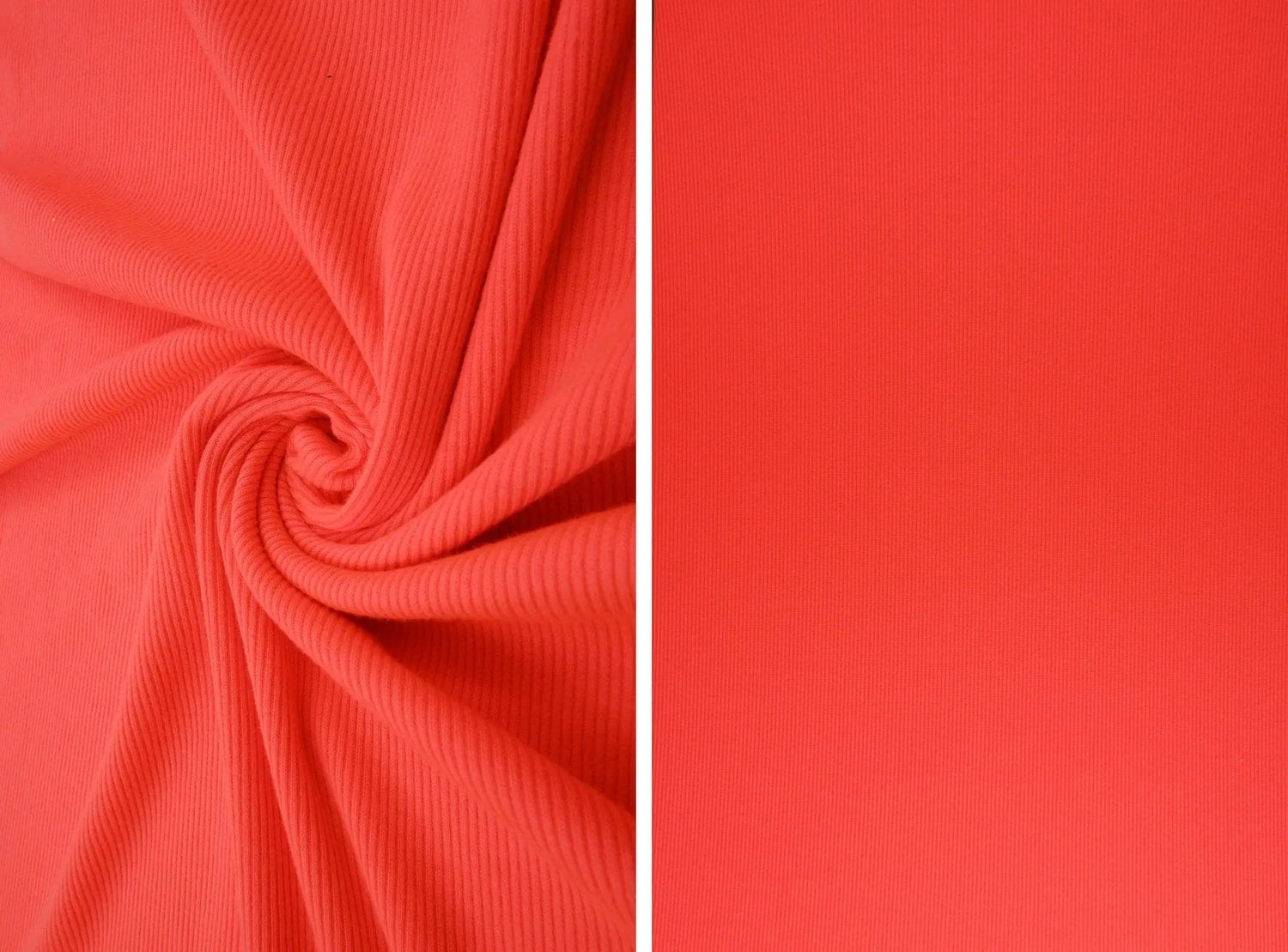 1 Yard Rib 2x1 Solid Knit Fabric, 54/56? Wide Polyester Spandex Blend