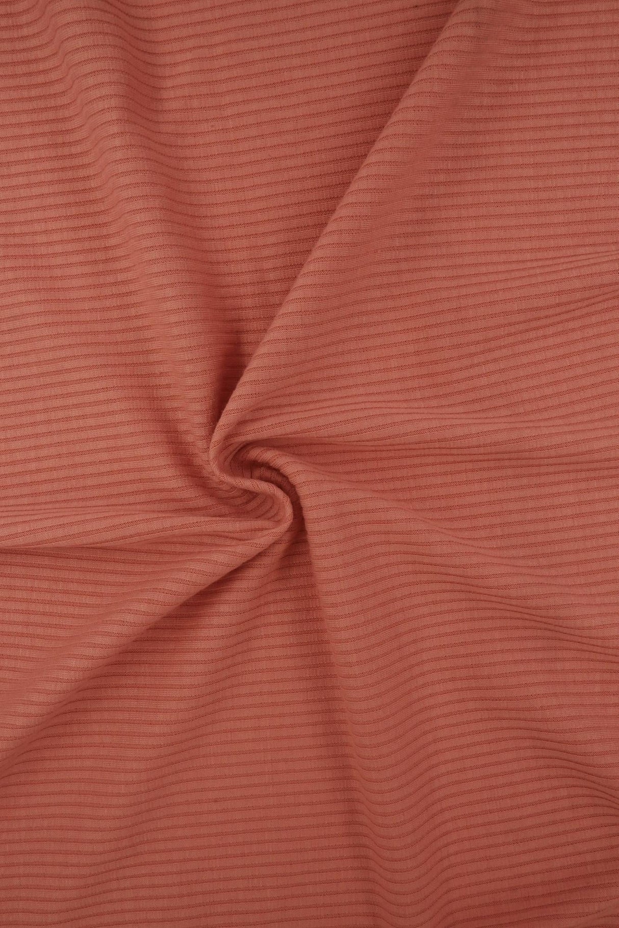 Rib Solid Stretch Knit Fabric