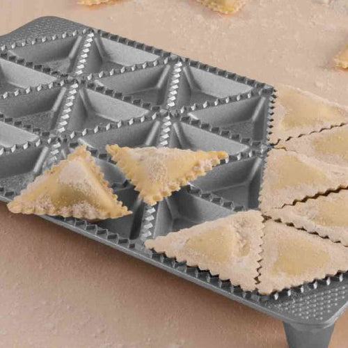Eppicotispai Ravioli Maker, 2" Triangles - 24 Cavities