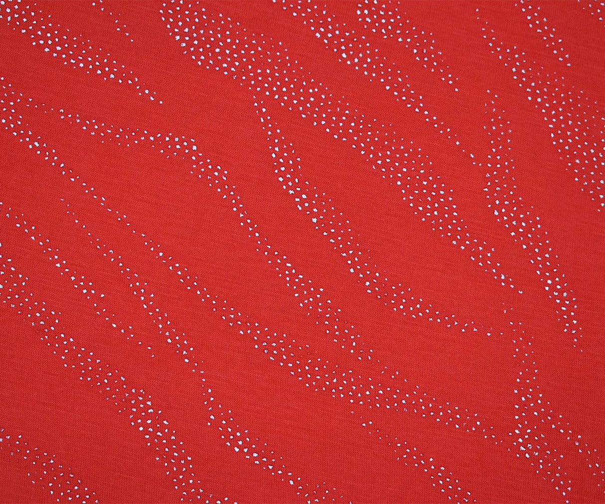 1 Yard Orange Silver Poly Rayon Stretch Sparkle Metallic Jersey Knit Fabric For Apparel Crafts 59 Inches Width