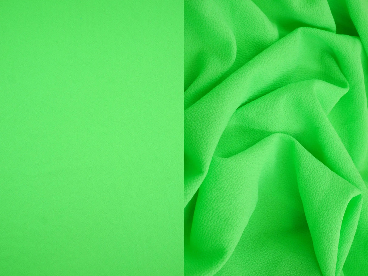 Solid Ghost Bubble Crepe Fabric, Lightweight Textured Stretch 57/58" Wide for Apparel