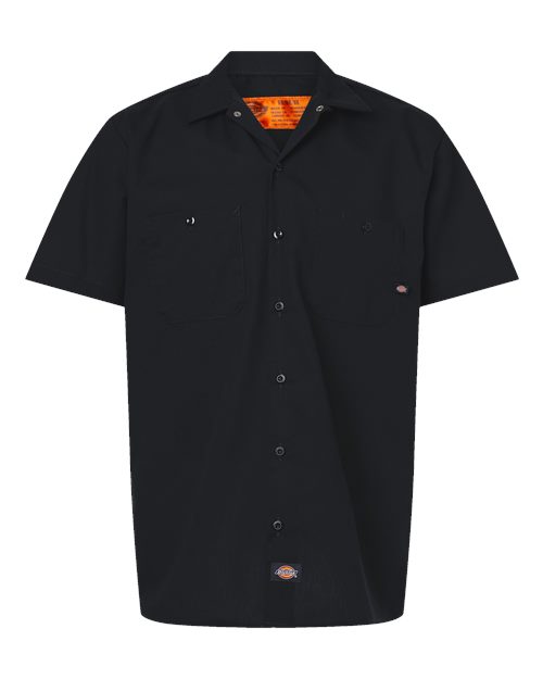 Men's Industrial Short Sleeve Work Shirt