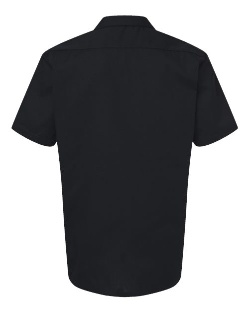 Men's Industrial Short Sleeve Work Shirt - Tall Sizes